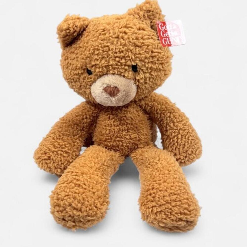 Gund fuzzy cat 320596 tan